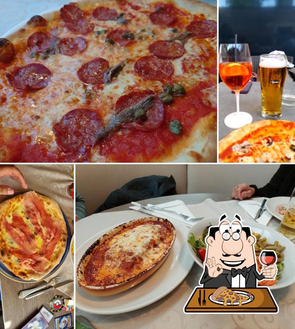 A Da Leonardo, vous pouvez déguster des pizzas