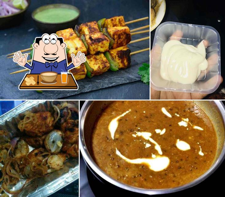 Food at Punjabi Chaap Corner