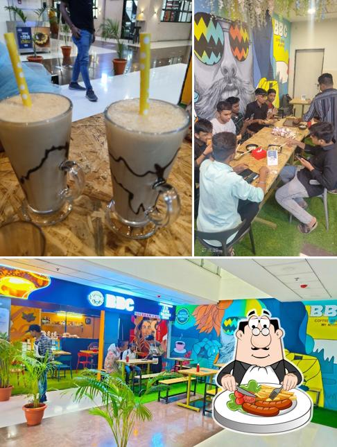 This is the photo depicting food and interior at BBC(Boring Banker Cafe)