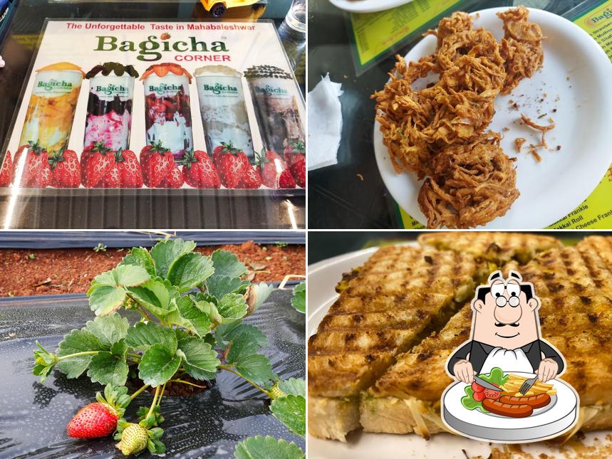 Food at Bagicha Corner