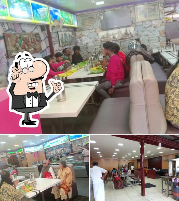 The interior of Ihaan Biriyani