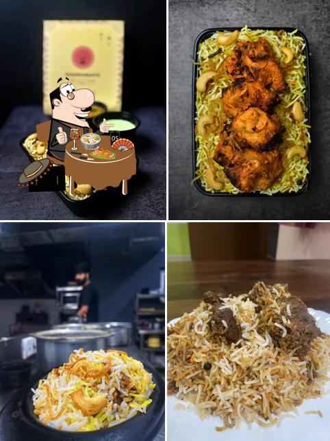 Food at Khansamah's Central Kitchen - Best Biryani in Noida