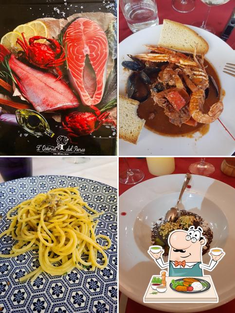 Platti al L'Osteria del Parco