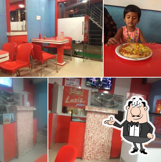 Check out how Lazziz Pizza looks inside