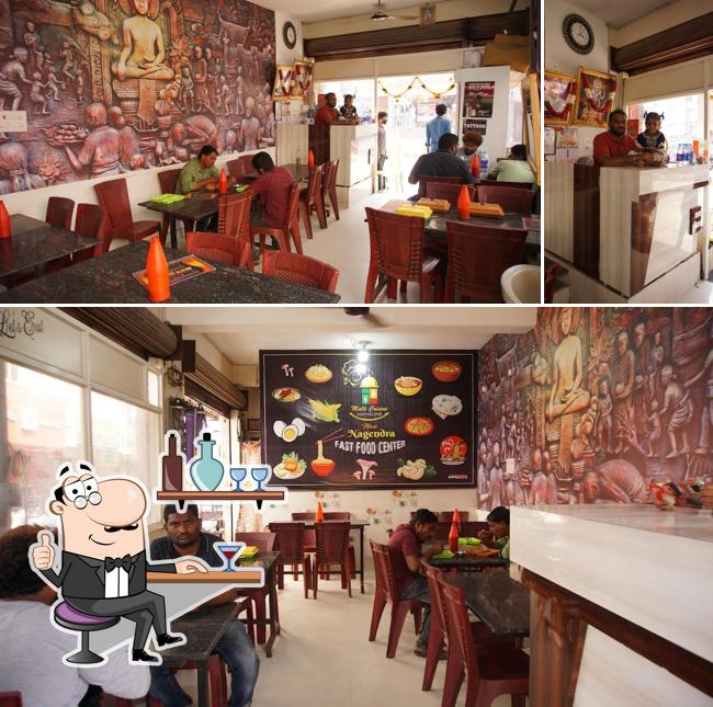 The interior of MANI NAGENDRA FAST FOOD CENTER