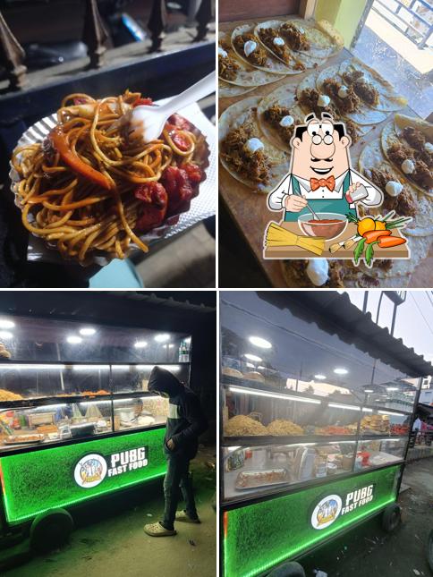 Spaghetti bolognese at PUBG Fast Food Cart Erangel