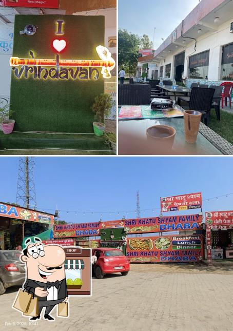 The exterior of Sukhdev Brijwasi Dhaba (Khatu shayam dhabha)