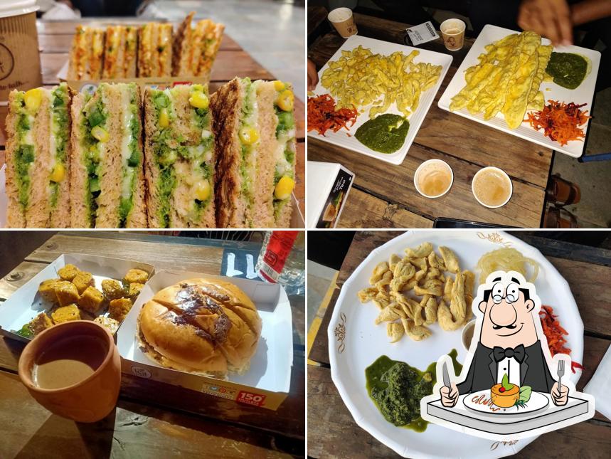 Food at Tea Post - The Desi Cafe