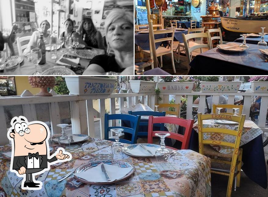 Découvrez l'intérieur de Trattoria da Piero