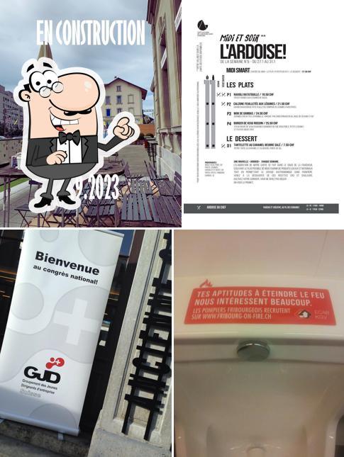 Gli interni di Café culturel de l'Ancienne Gare