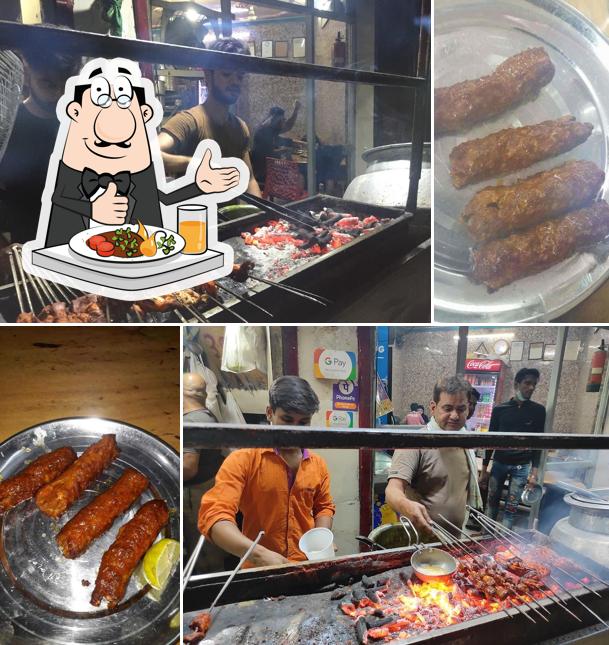 Food at Ghalib Kabab Corner