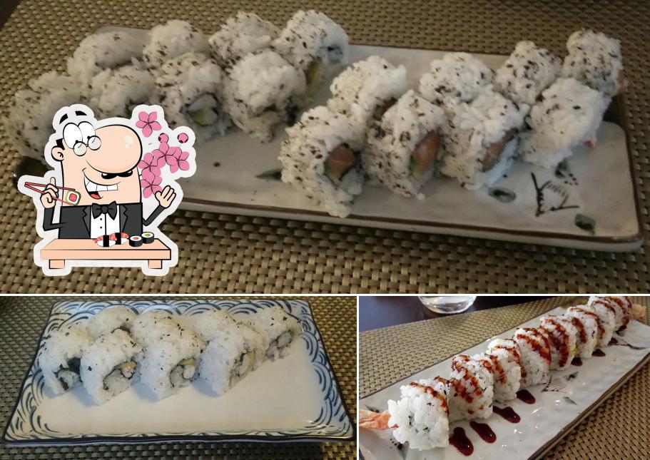 Ordina le varie opzioni di sushi