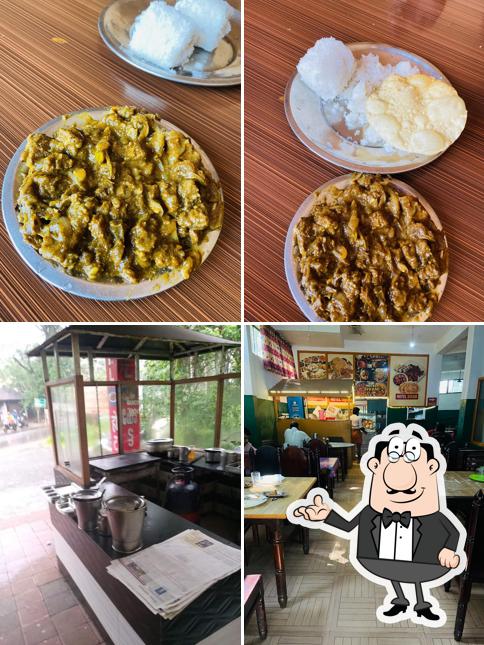 The picture of Hotel shivam’s interior and food