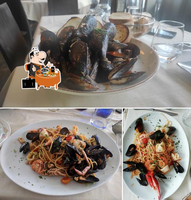 Cozze al Ristorante La Vetreria