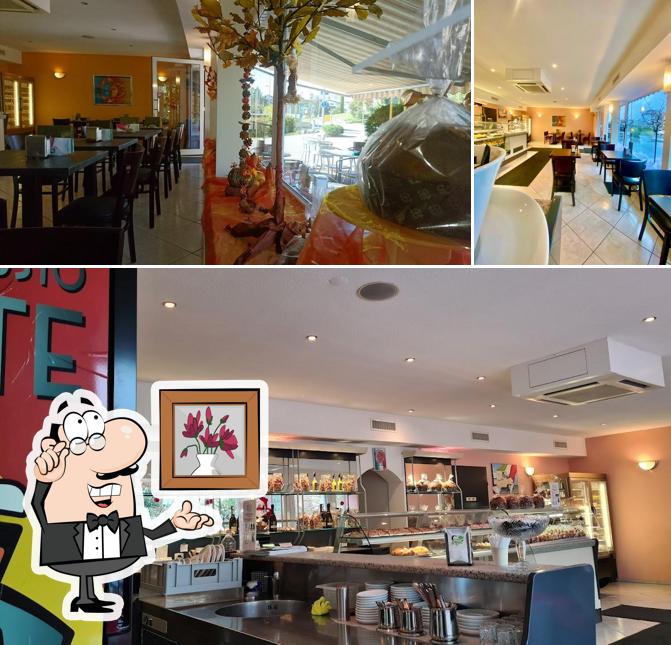 Gli interni di Pasticceria Italiana