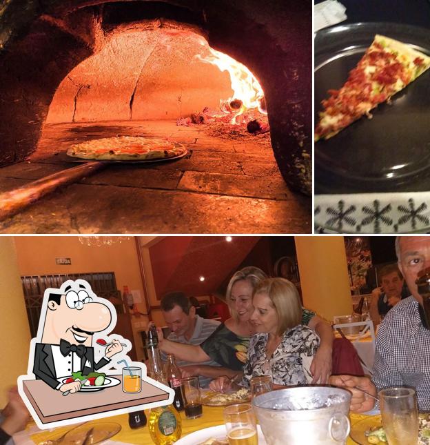 Comida em Pizzaria Buena Vista São Carlos - Rodízio de Pizzas + Massa Show + Mesa de Saladas