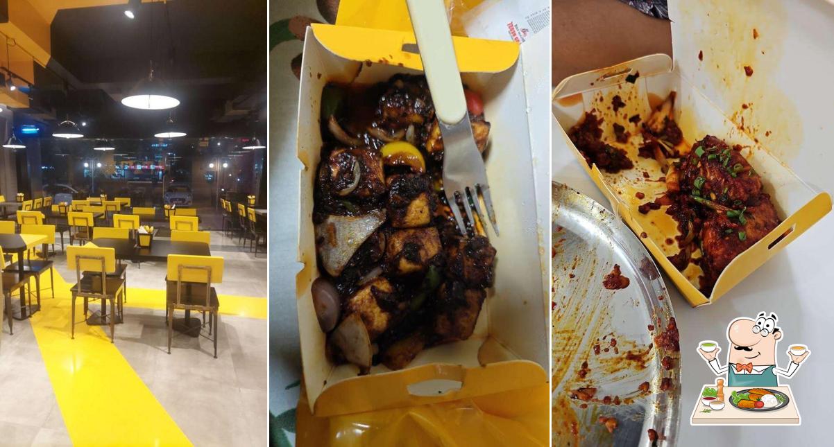 Food at Wok On Fire