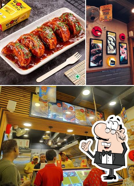 The interior of Wow! Momo