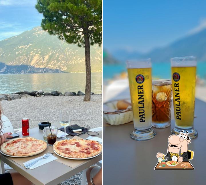 Cibo al Bar Ristorante alla Spiaggia