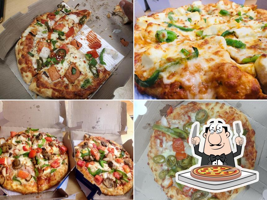 Pick different kinds of pizza