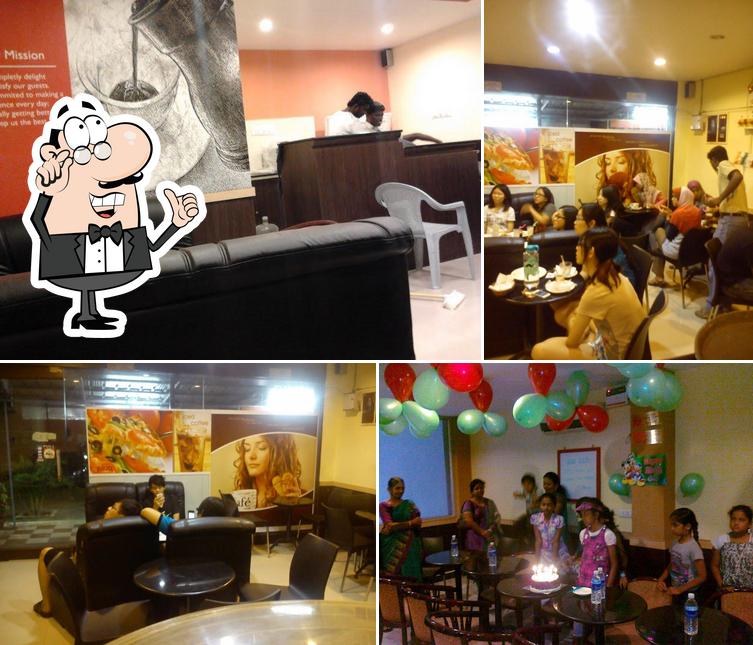 The interior of Felicita Cafe