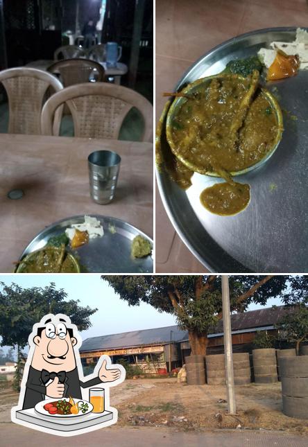 The restaurant's food and exterior