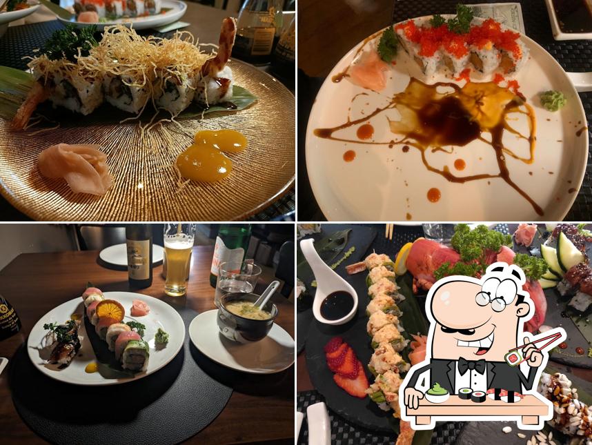Prenditi le diverse opzioni di sushi