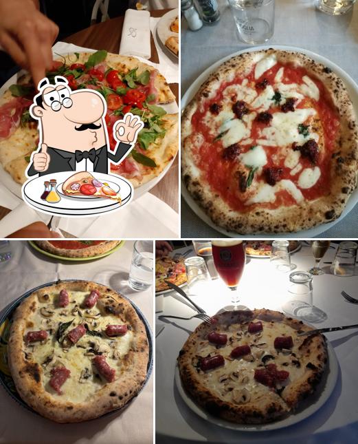 Ordina tra le molte varianti di pizza