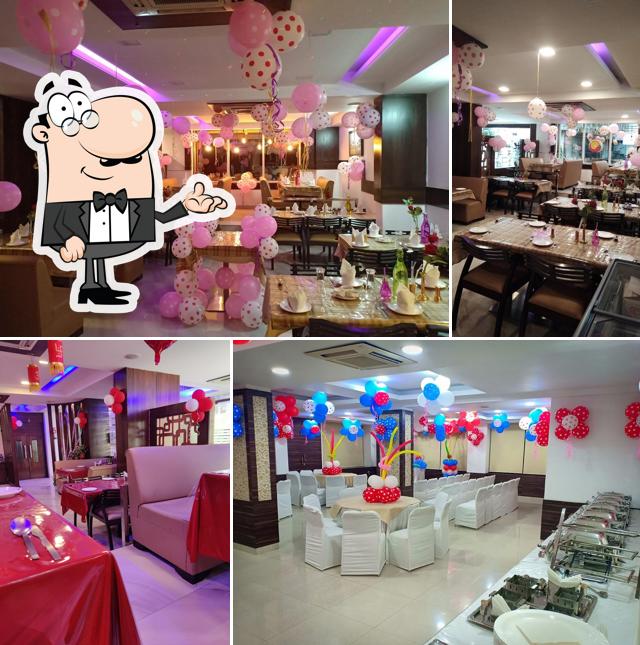 The interior of Lemon Chilli Restaurant