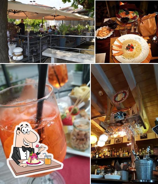 Selmo Café Wine & Spirits Bar propone un'ampia varietà di dolci
