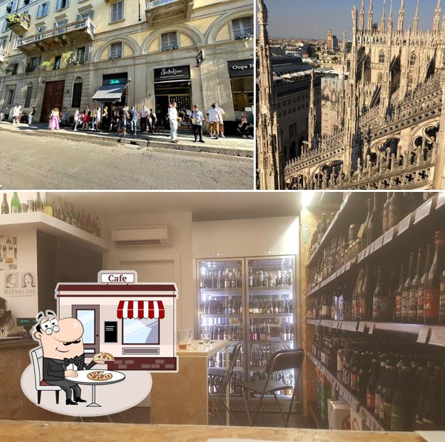 Tra le varie cose da Shallo - Brera si possono trovare la esterno e interni