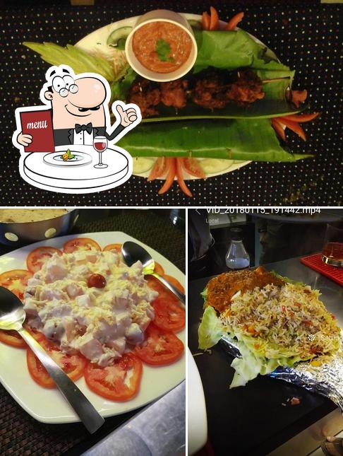 Food at The Rock Sports Bar - Hotel Pushpak