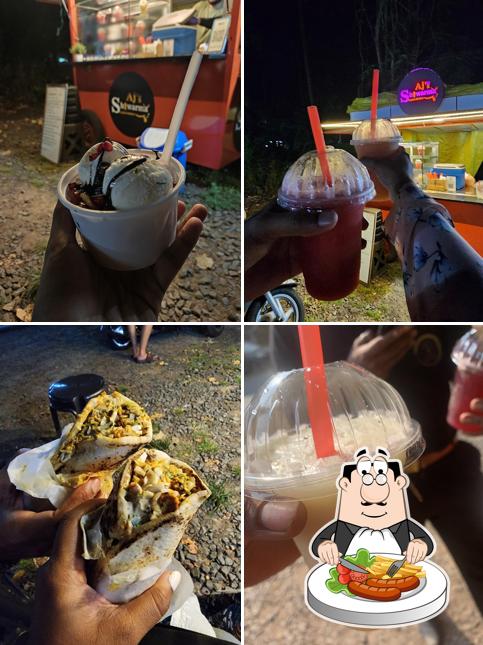 Meals at Aj's Shawarma & Juice Station