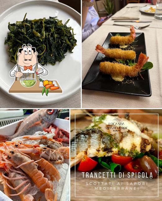 Insalata di alghe al Locanda Monteverde Ristorante da Bruno