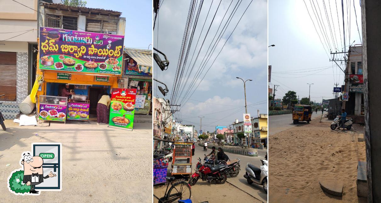 Check out how Muneer bhai gunturvari Biryanidum point looks outside