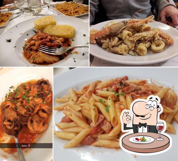 Cibo al Trattoria Da Angelo