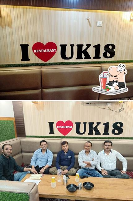 Enjoy a beverage at UK18 RESTAURANT