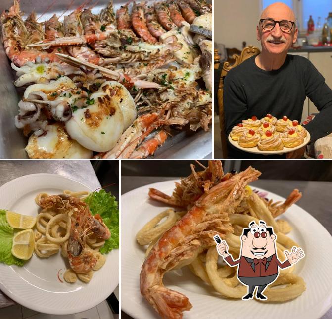Cibo al Ristorante Pizzeria Luna Rossa