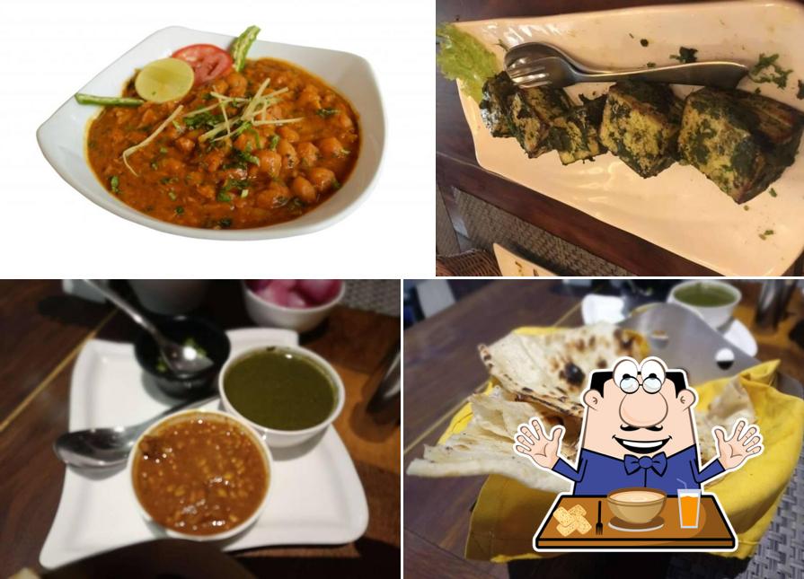 Food at Sattvik restaurant