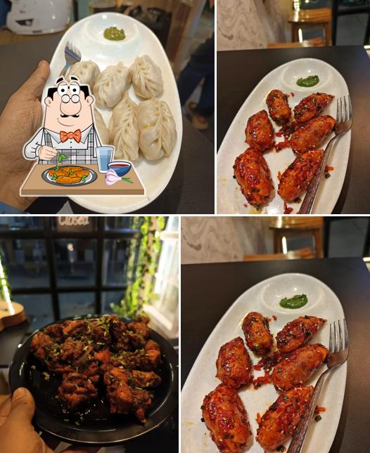 Chicken wings at 45 Minutes Cafe