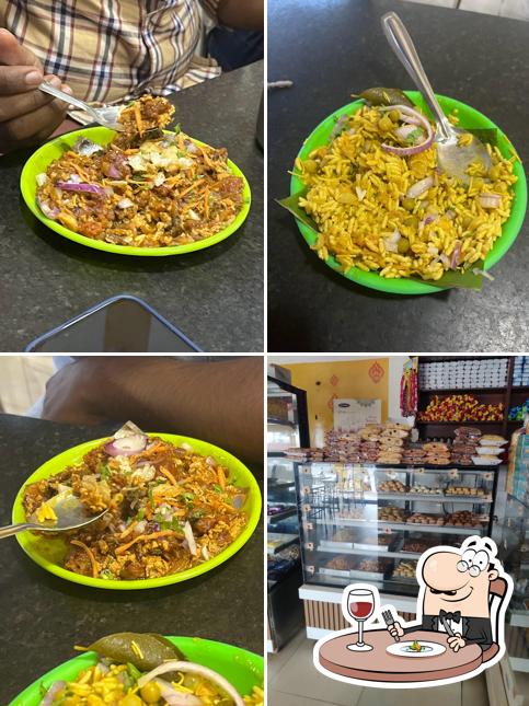 Food at Aroma Bakery