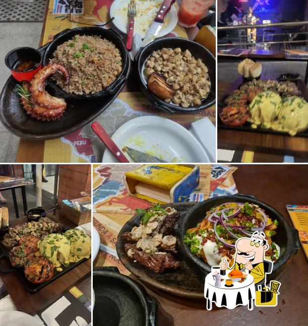 Comida em El Libertador Restaurante
