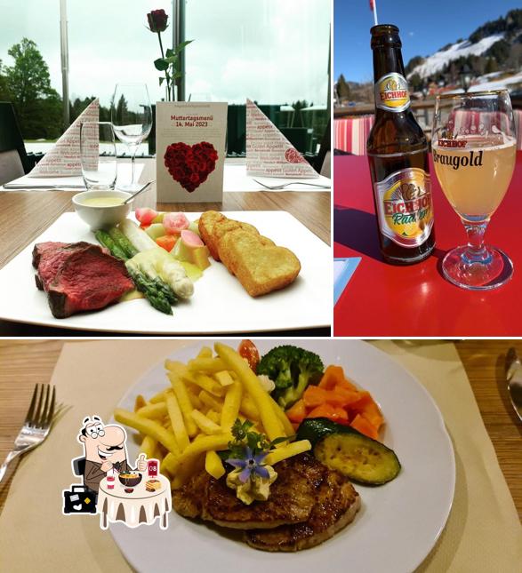 Tra le diverse cose da Gasthaus Restaurant Waldegg si possono trovare la cibo e birra