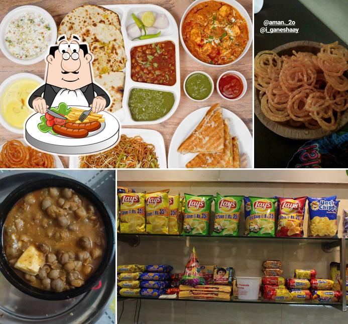 Food at Guru Nanak Sweets