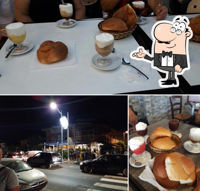 Guarda la foto che raffigura la interni e esterno di Bar La Romantica