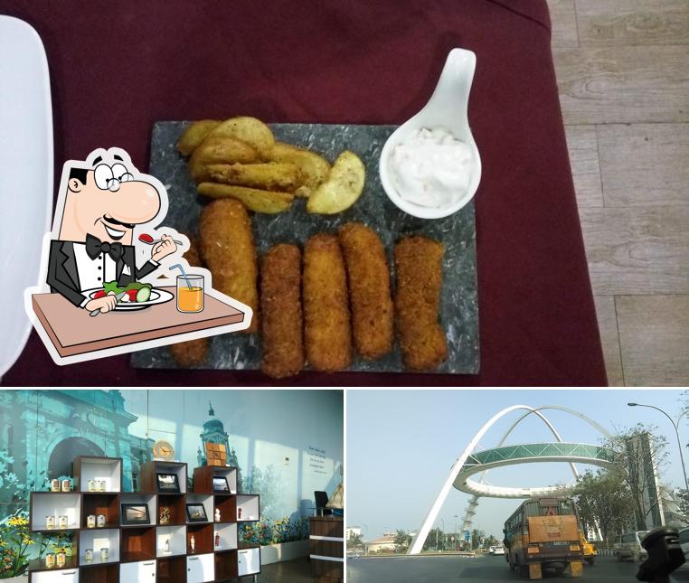 The image of food and exterior at Rajarhat New Town Sky Restaurant