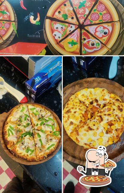 Get pizza at Brown Pizza Cafe