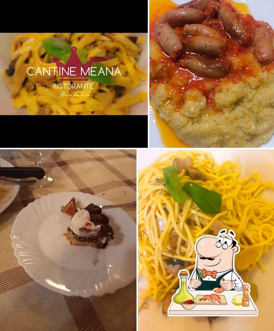 Gamberetti e grana al Cantine Meana