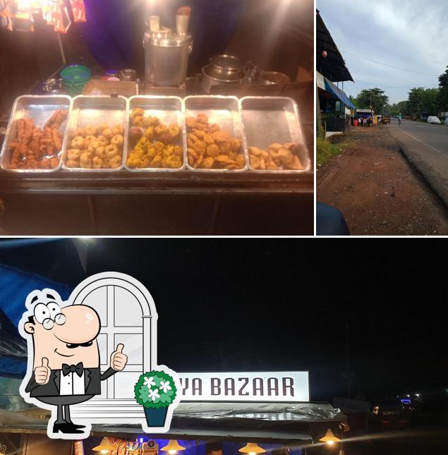 Among different things one can find exterior and dessert at Chaya Bazaar