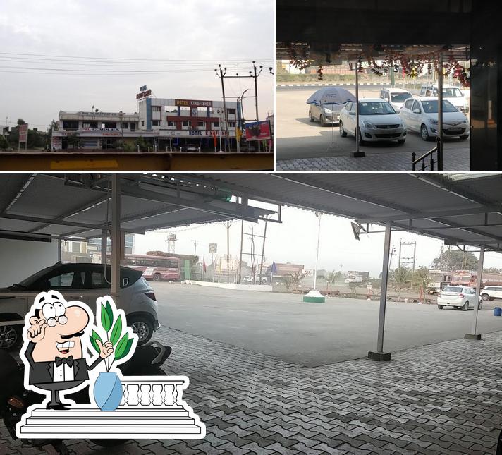 Check out how Hotel Kingfisher (Pure Veg) looks outside
